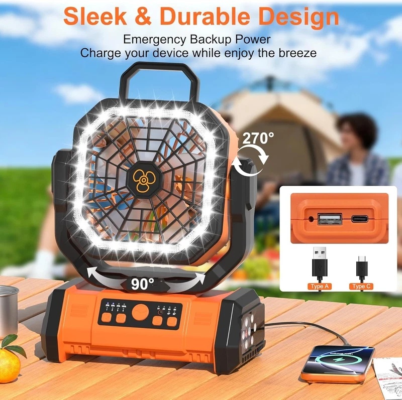 Renewable Energy Game - Çok Fonksiyonlu Taşınabilir Soğutma Fanı 20000mAh