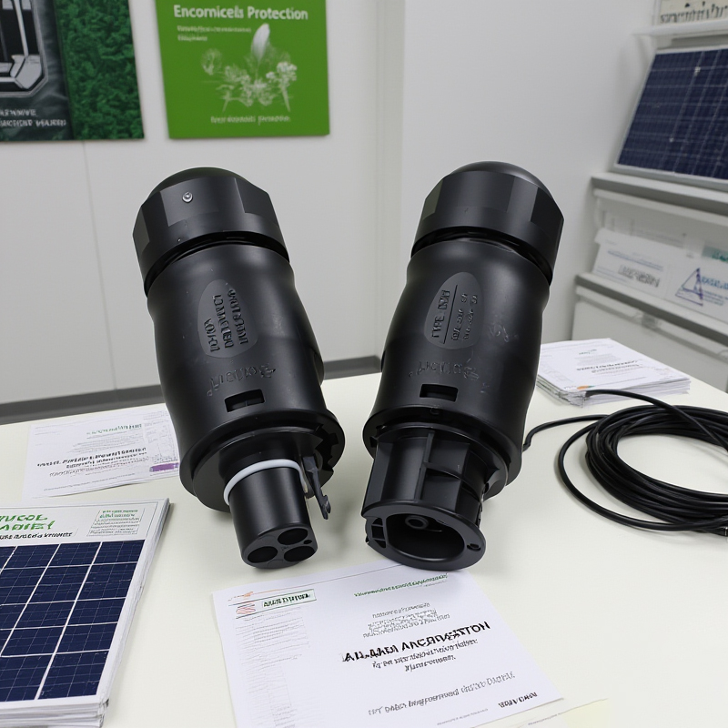 Grid Tie Micro Inverter - BC01 3 Pinli Konnektör AC Erkek