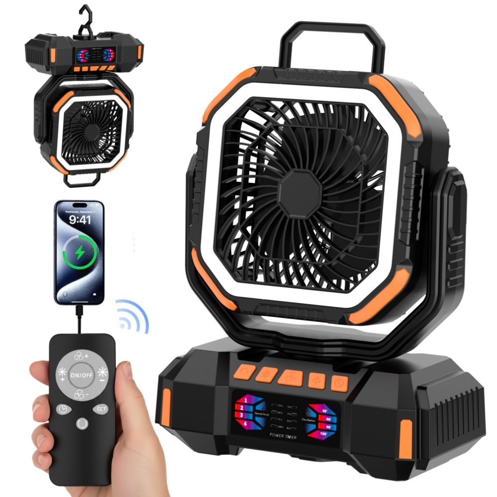 40000mAh Pil Çalıştırmalı Fan  - Renewable Energy Game incelemesi ve fiyatı