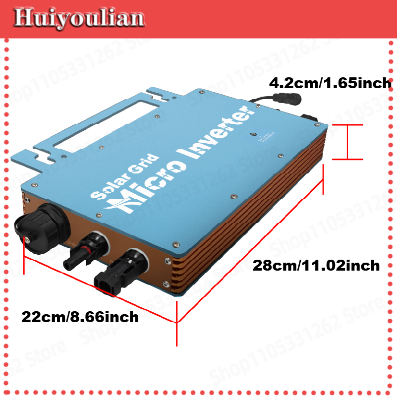 Mikro İnvertör 1200W Şebeke Ba - Grid Tie Micro Inverter incelemesi ve fiyatı